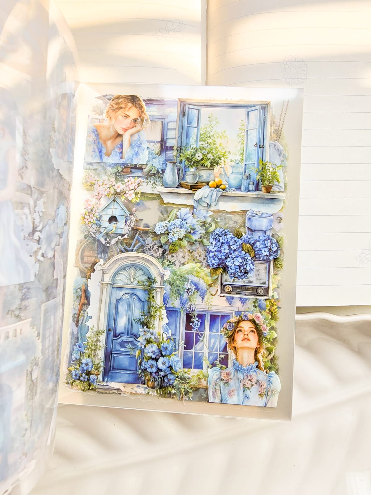 DSB-5392|G-6| Tha Starlit Gateway Kawaii Sticker Book | 20sheets|