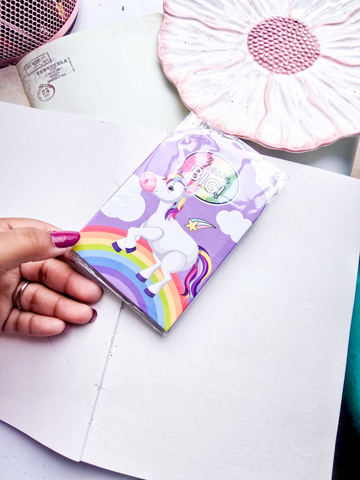 Z4-002 |Kawaii sticky note | Princess Unicorn