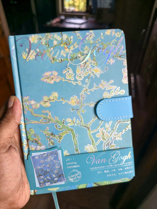 S01047-2 | Van Gogh Floral Theme Notebook | 130×180mm