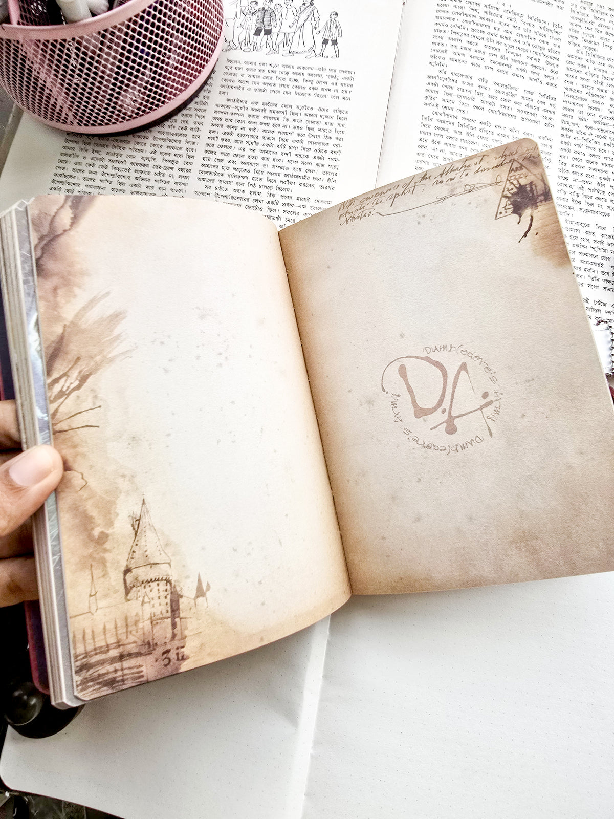 MG26610 | Harry Potter A5-Sized Notebook Featuring a Slytherin House Theme With Draco Malfoy Artwork.Number of Pages in the Notebook is 95