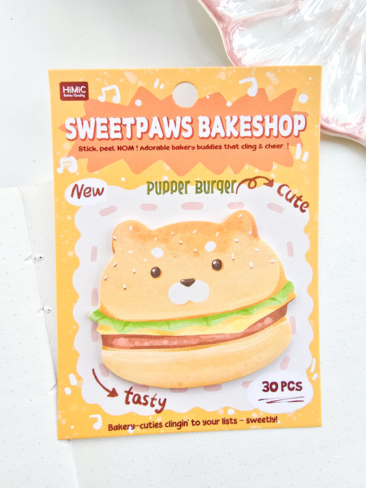 SN-22-30 | Sweetpaws Bakeshop | Cute Mini Sticky note | 30 PCS |
