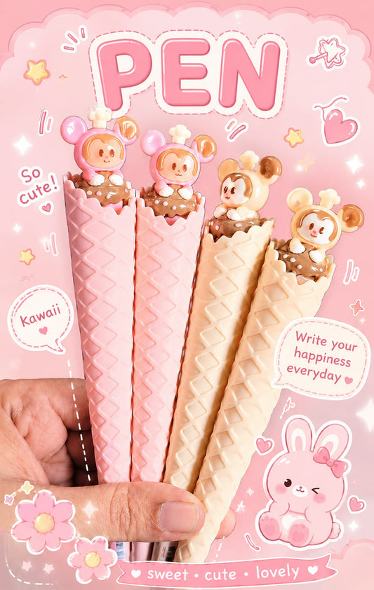 Kawaii Ice-cream Pen | Random 1 pc | Blue Gel