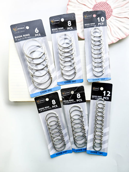 Book Ring & Binder Ring | Metal Ring That Can Open And Close |