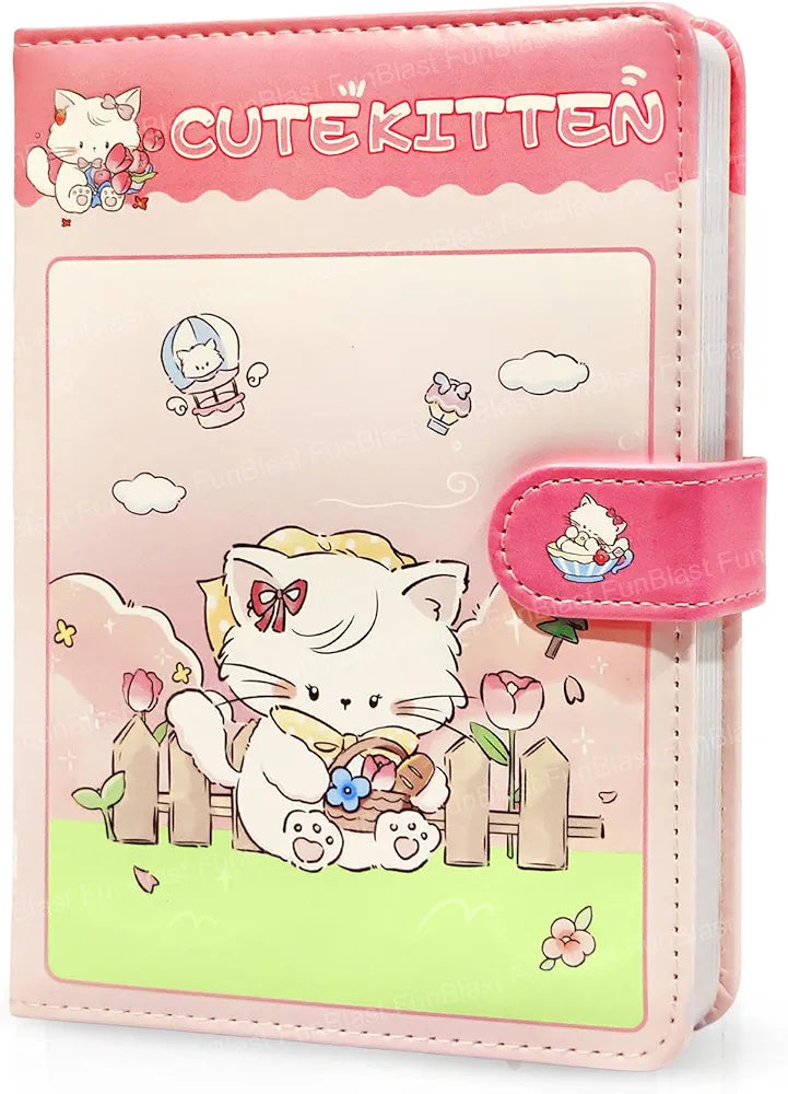 Jgpb361124 ||rf| Kawaii Magnetic Soft Fluffy Cover Diary Notebook | 12.8*18.6 cm |