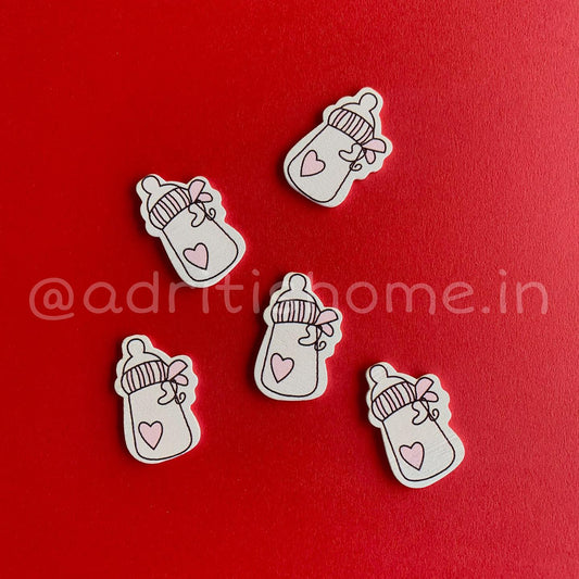 Baby Cut Out Pink (1 Pckt : 5 Pcs)