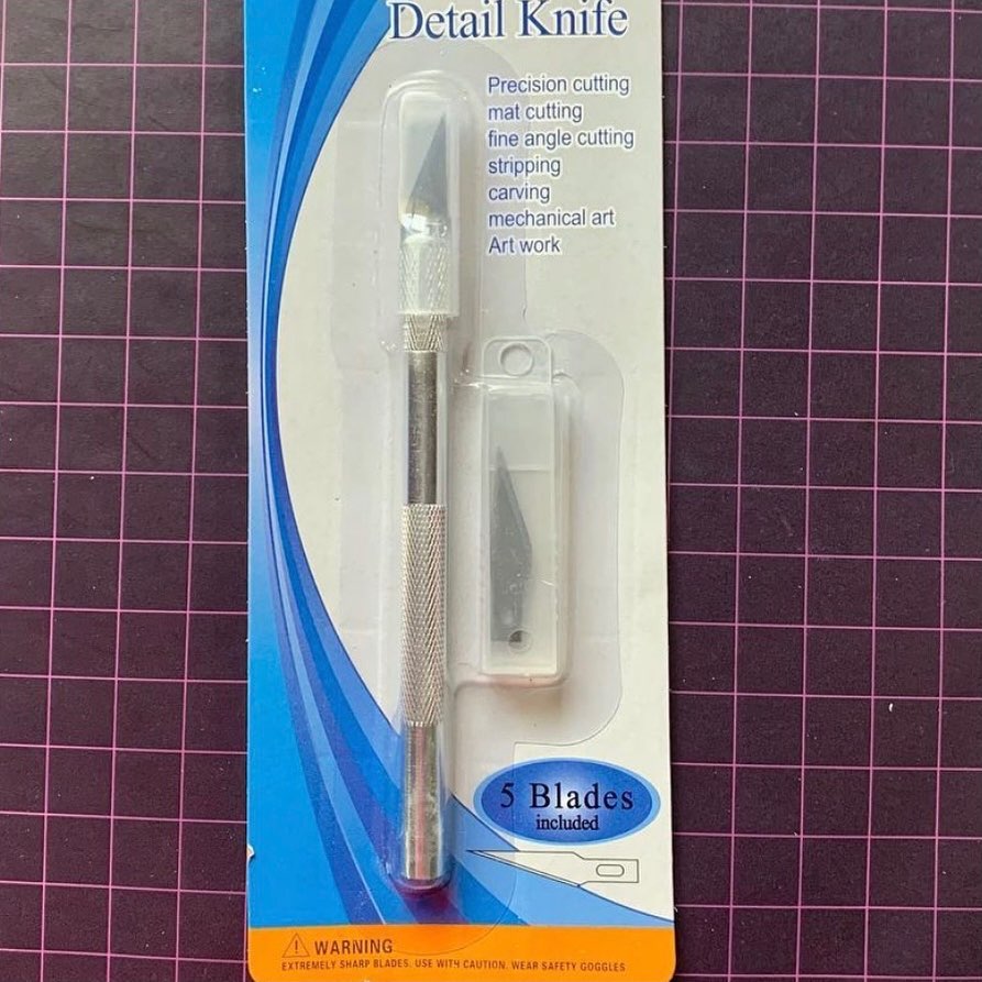 Pen Knife with 5 Blades Detailing Knife