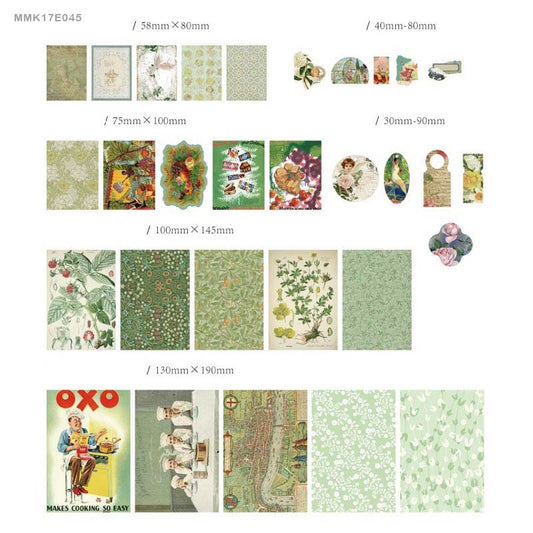 MMK17E045 - Paper Collection for Journaling | 30 Sheets