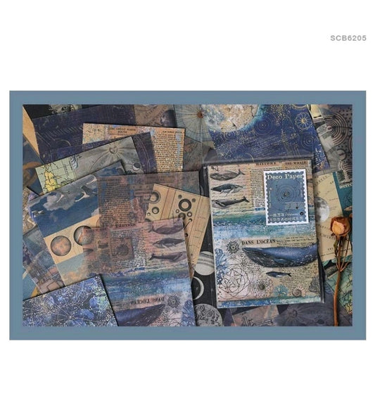 SCB6205 - RA -  Journal Deco and Special Papers | Size 12x17cm | 30 Pcs | 15 designs x 2