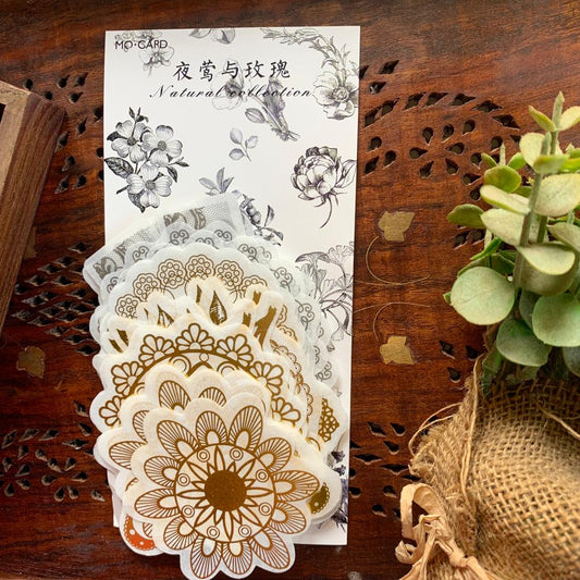 MMK06B053|G1 |NATURAL COLLECTION DECO STICKER 60 PC