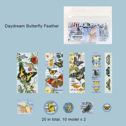 ZGJN1002 DECORATIVE STICKER CUTOUTS 20PC