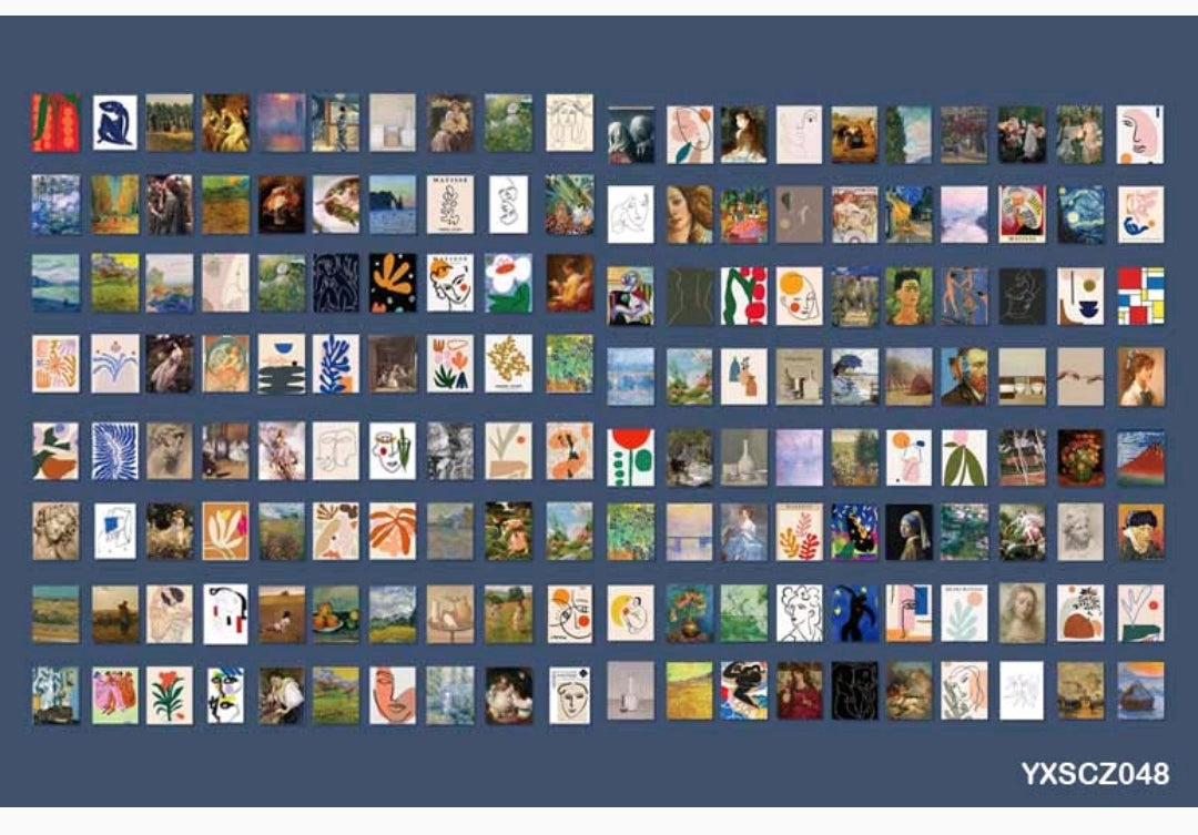 #YXSCZ048 Vellum Ephemera Set of 365 No Repeat (Size: 5cmx4cm) Scroll Down to see Product Video