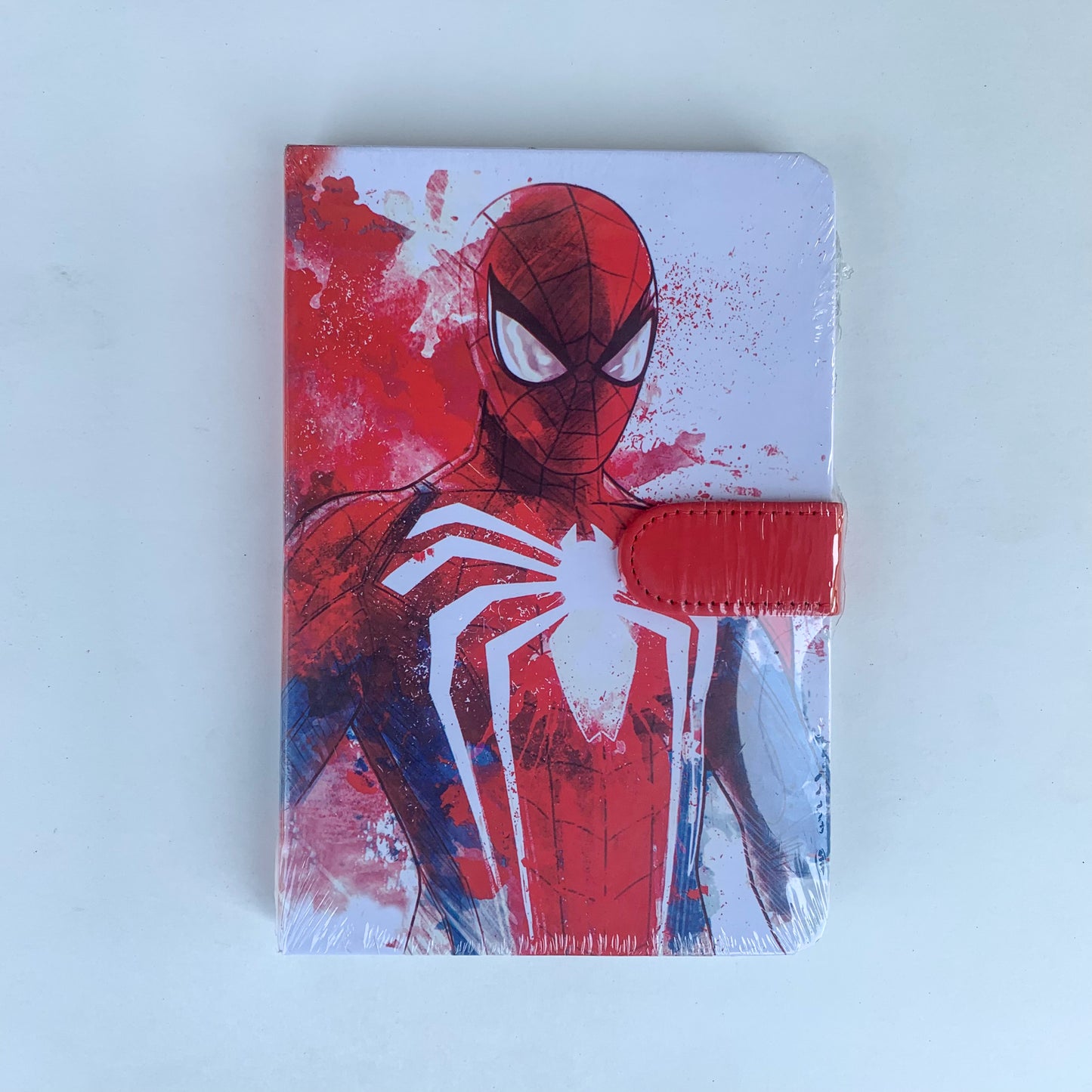 808-24 A5 Spiderman Notebook Magnetic