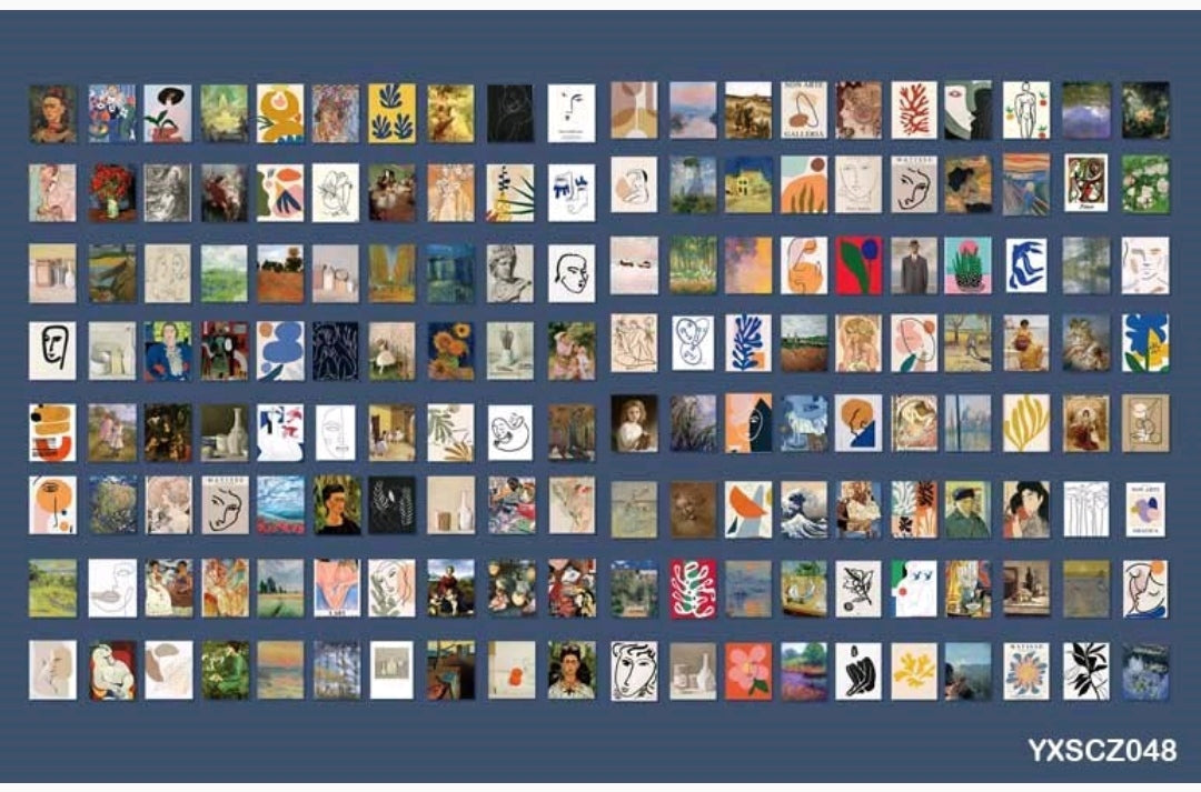 #YXSCZ048 Vellum Ephemera Set of 365 No Repeat (Size: 5cmx4cm) Scroll Down to see Product Video